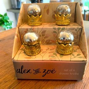 3/$50 Mercury glass drawer knobs